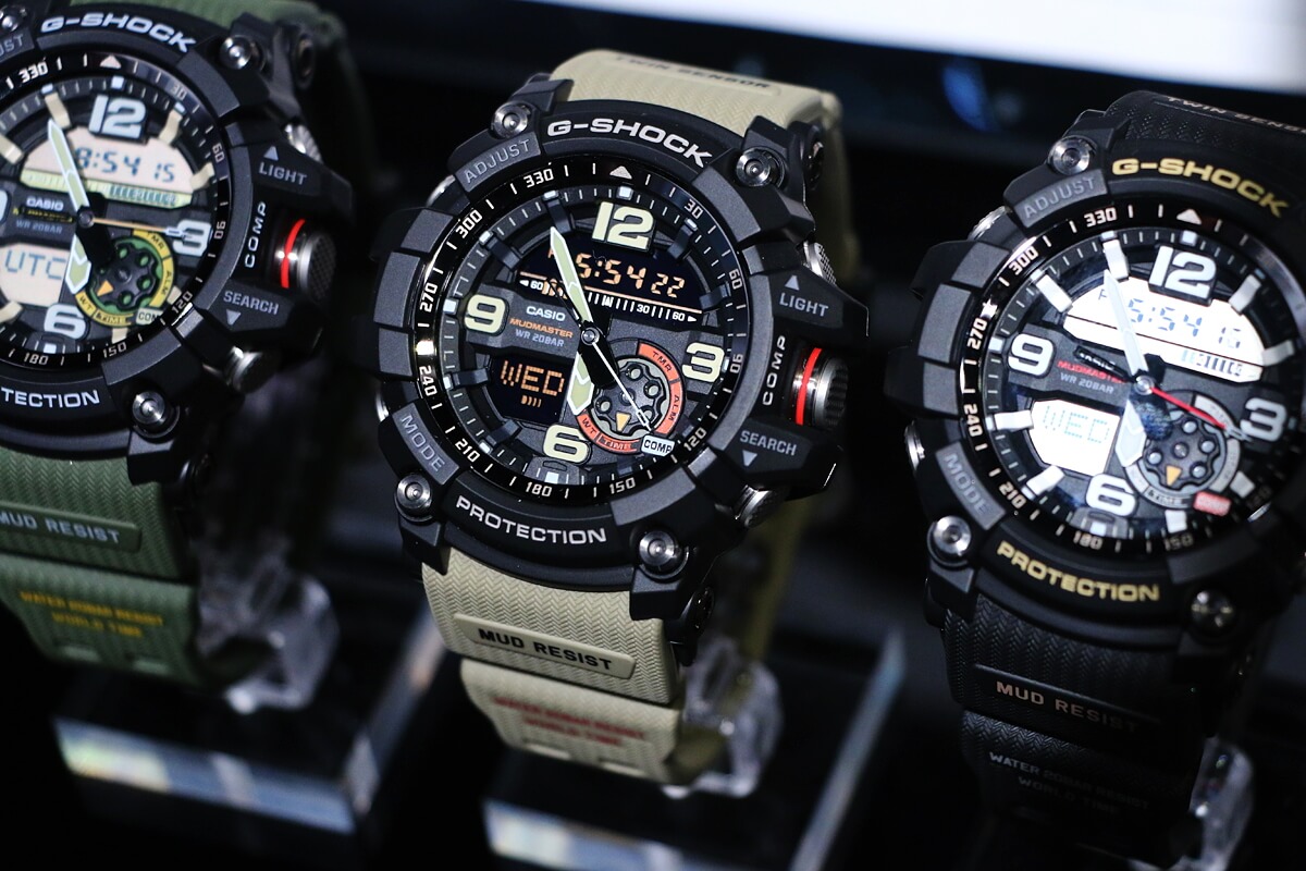 A customer receiving expert service at our Casio store.